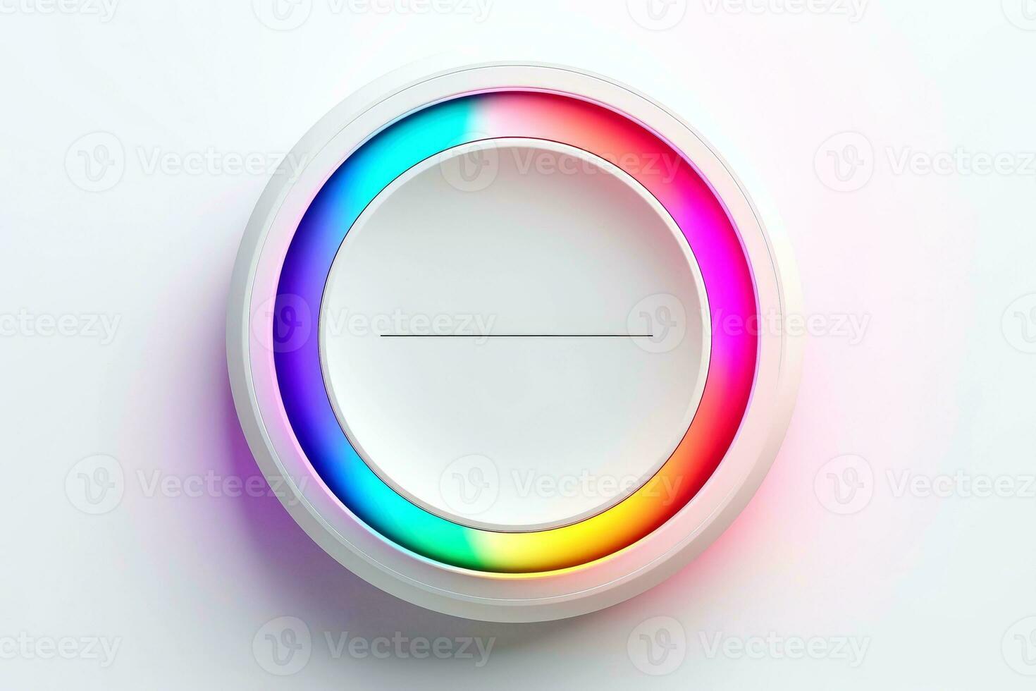 AI generated Abstract high tech black border, futuristic technology background, Generative AI photo
