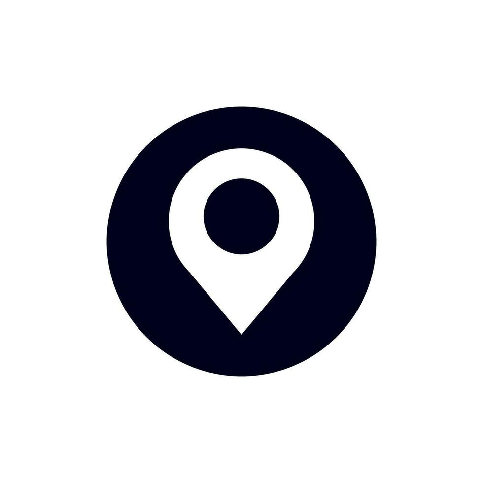 minimal Set of map pin location icons vector icon of simple forms of point of location Location pin icon. Map pin place marker. map pin icon flat vector illustration design.