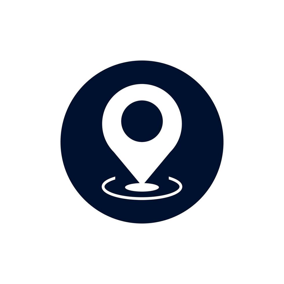 minimal Set of map pin location icons vector icon of simple forms of point of location Location pin icon. Map pin place marker. map pin icon flat vector illustration design.