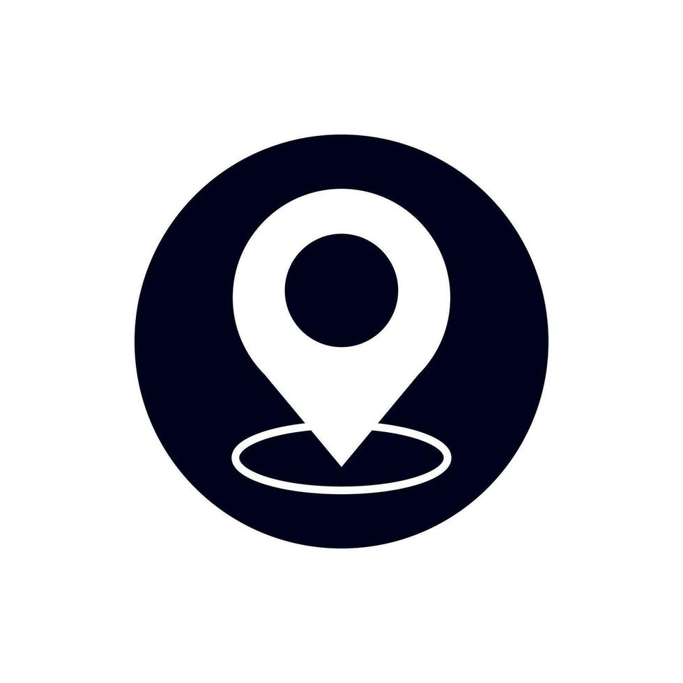 minimal Set of map pin location icons vector icon of simple forms of point of location Location pin icon. Map pin place marker. map pin icon flat vector illustration design.