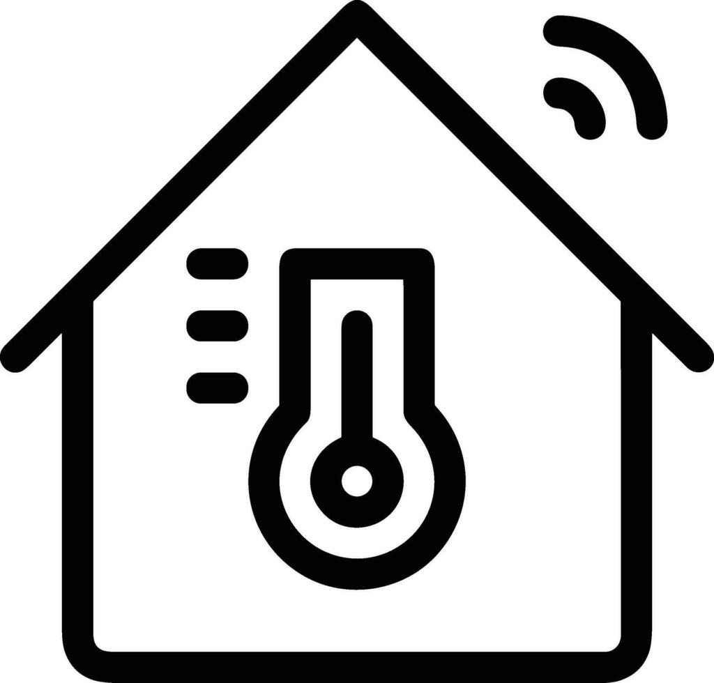 Home outline icon symbol vector image. Illustration of the house real estate graphic property design image