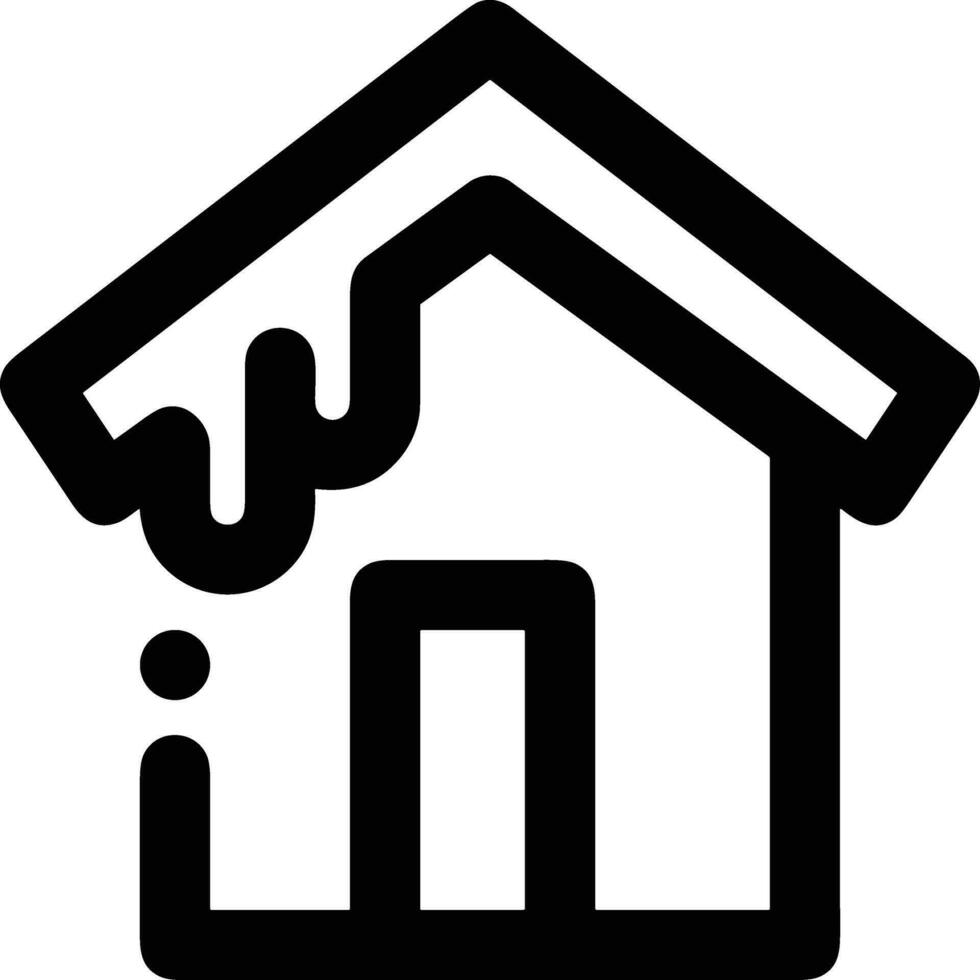 Home outline icon symbol vector image. Illustration of the house real estate graphic property design image