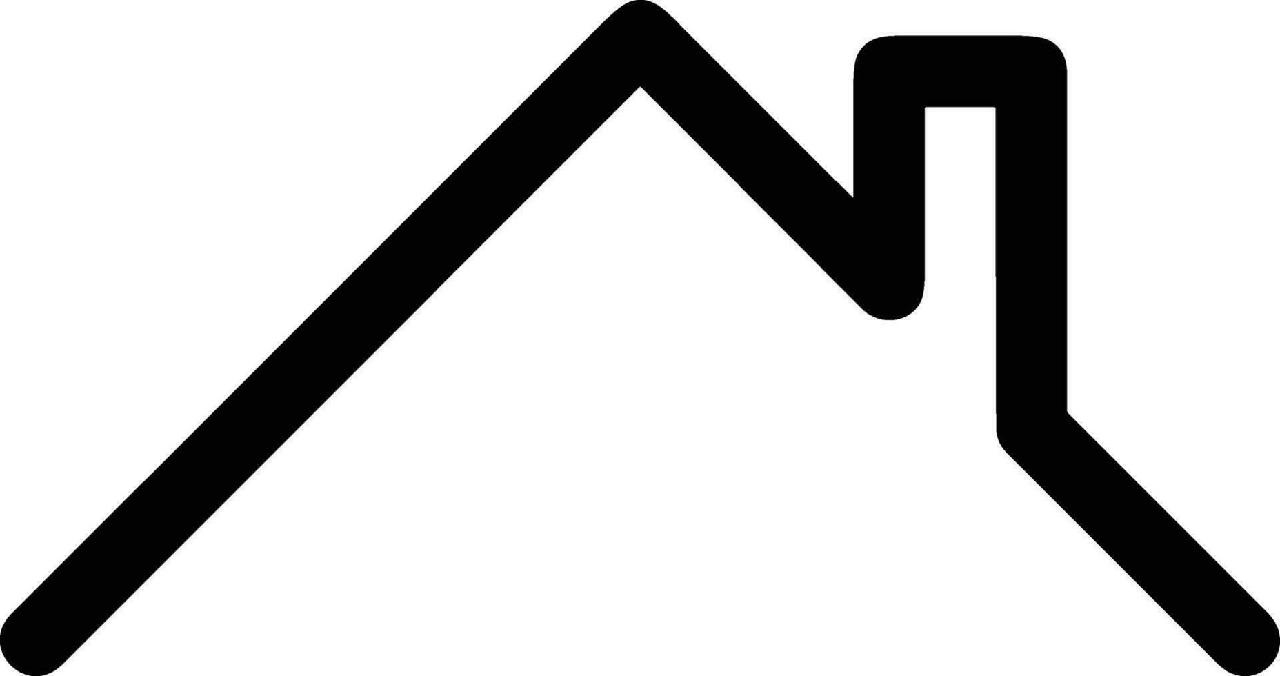 Home outline icon symbol vector image. Illustration of the house real estate graphic property design image