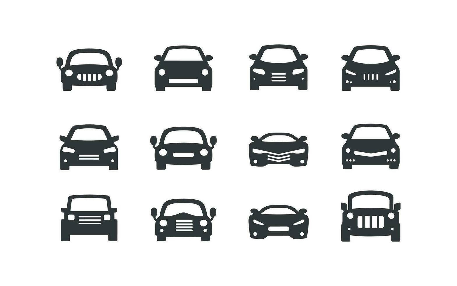 Car Icons - Acme Series vector