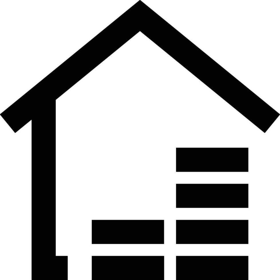 Home outline icon symbol vector image. Illustration of the house real estate graphic property design image