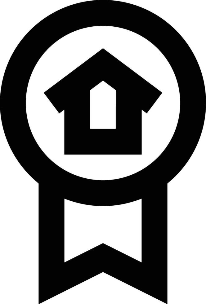 Home outline icon symbol vector image. Illustration of the house real estate graphic property design image