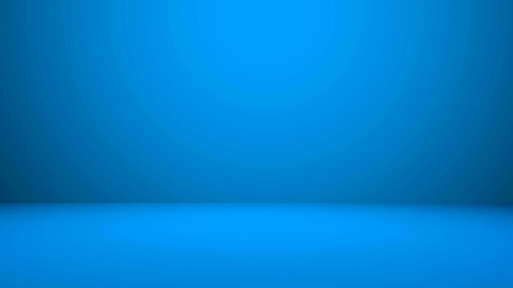 Abstract blue room background photo