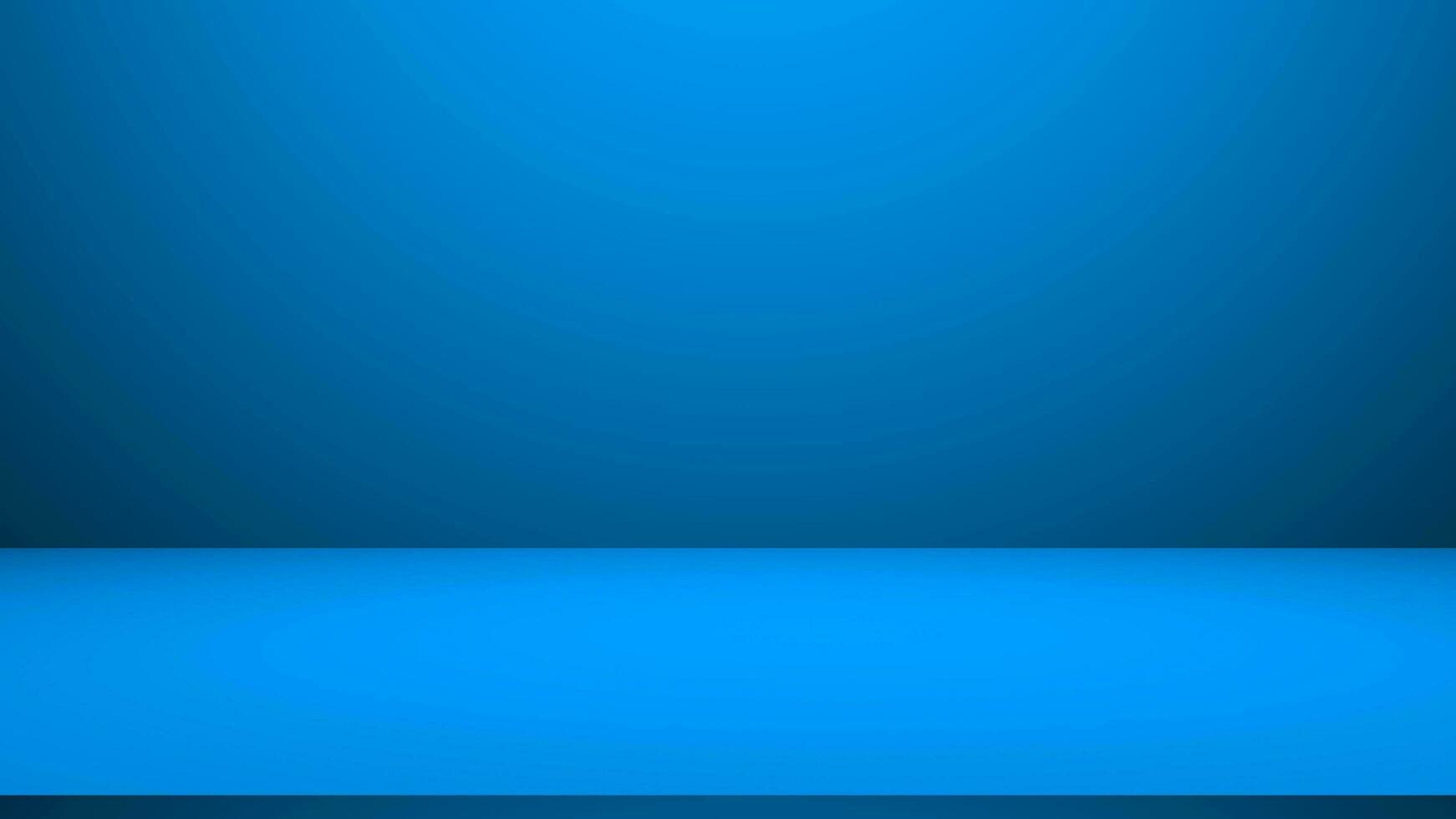 Abstract blue room background photo