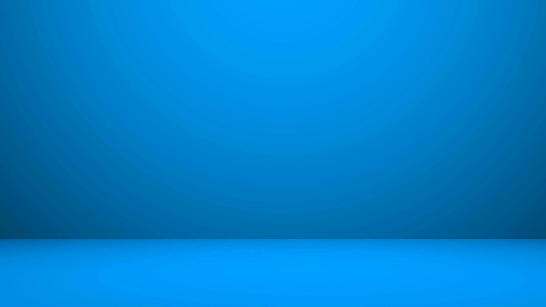 Abstract blue room background photo