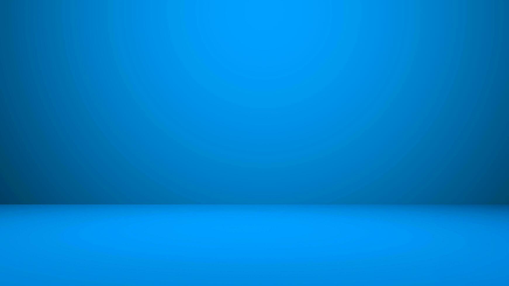 Abstract blue room background photo