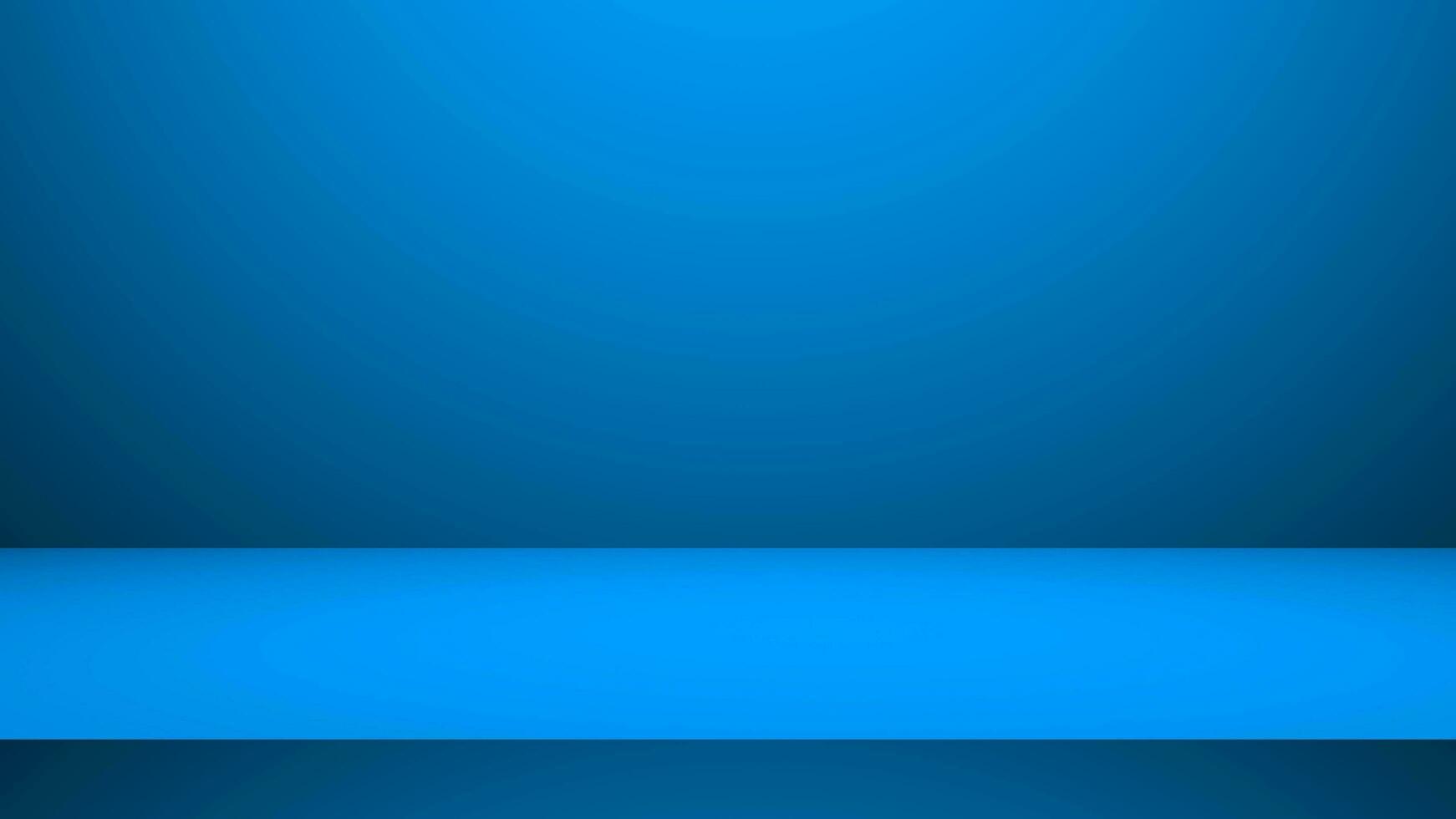 Abstract blue room background photo