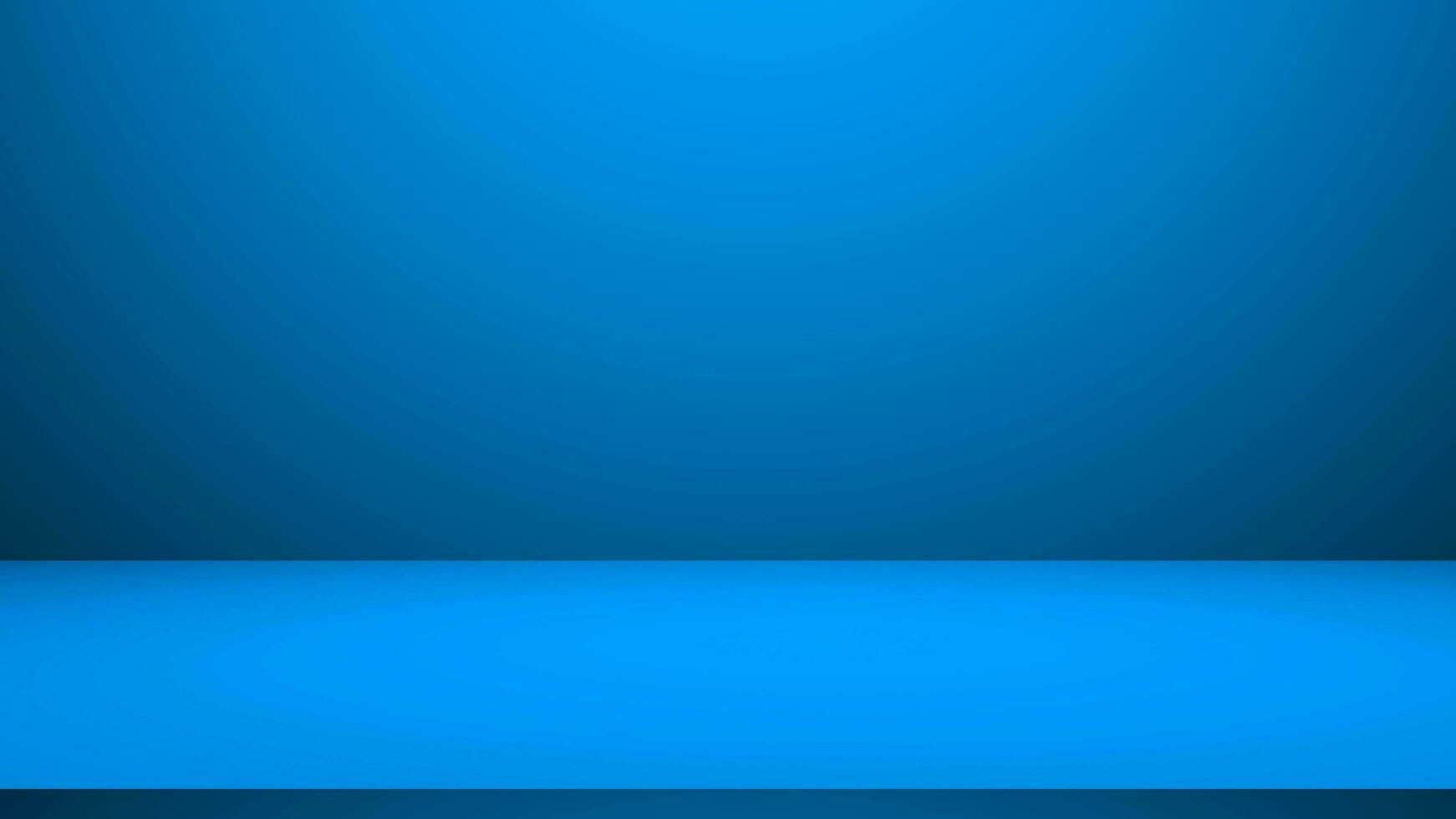 Abstract blue room background photo