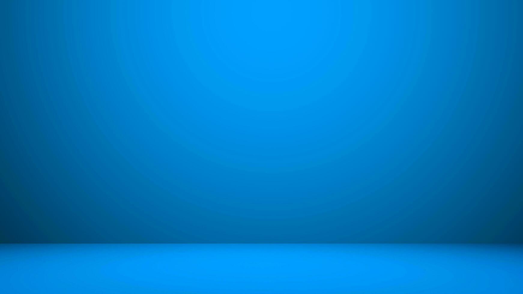 Abstract blue room background photo
