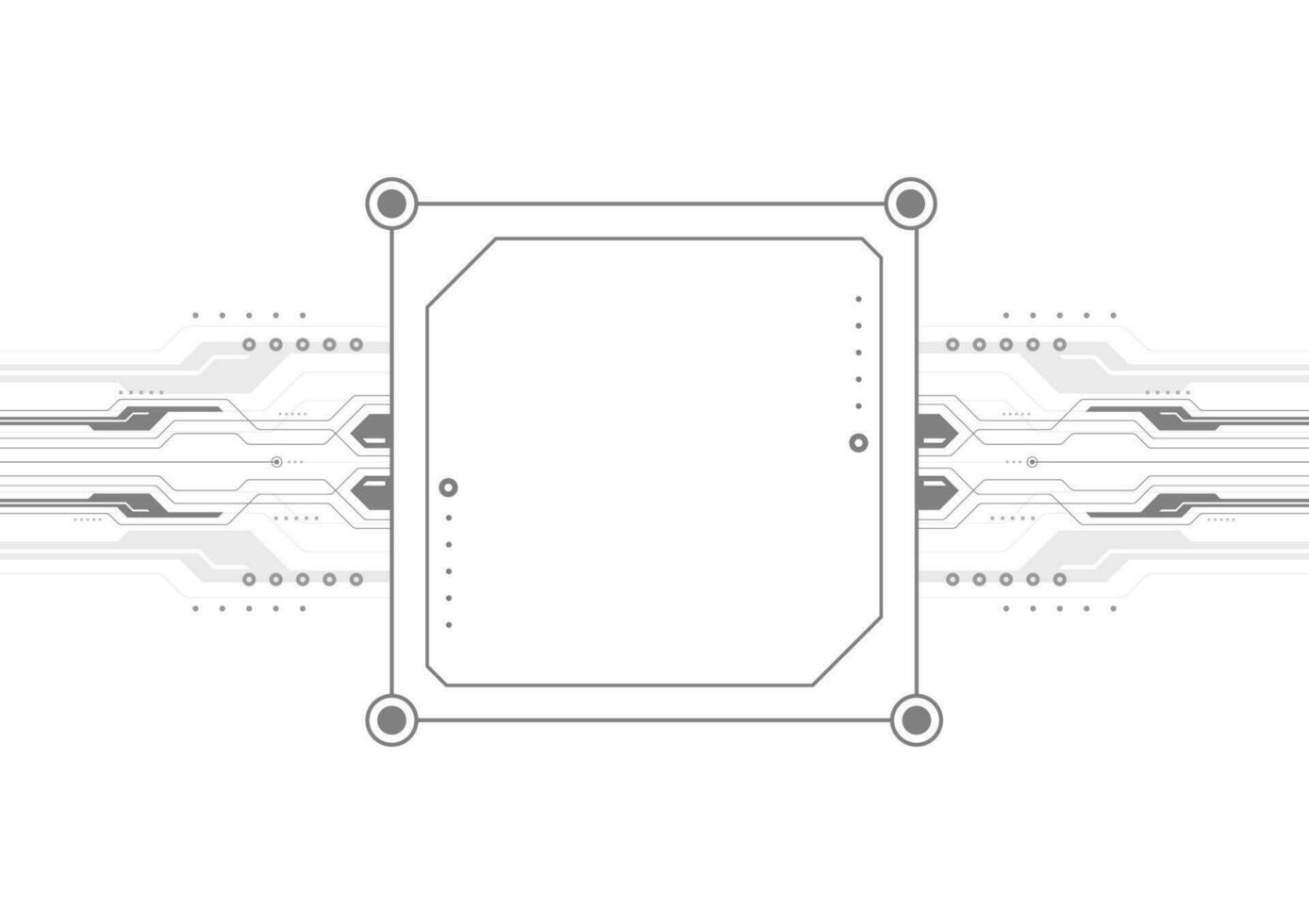 artificial inteligente computadora modelo diseño, digital tecnología resumen fondo vector