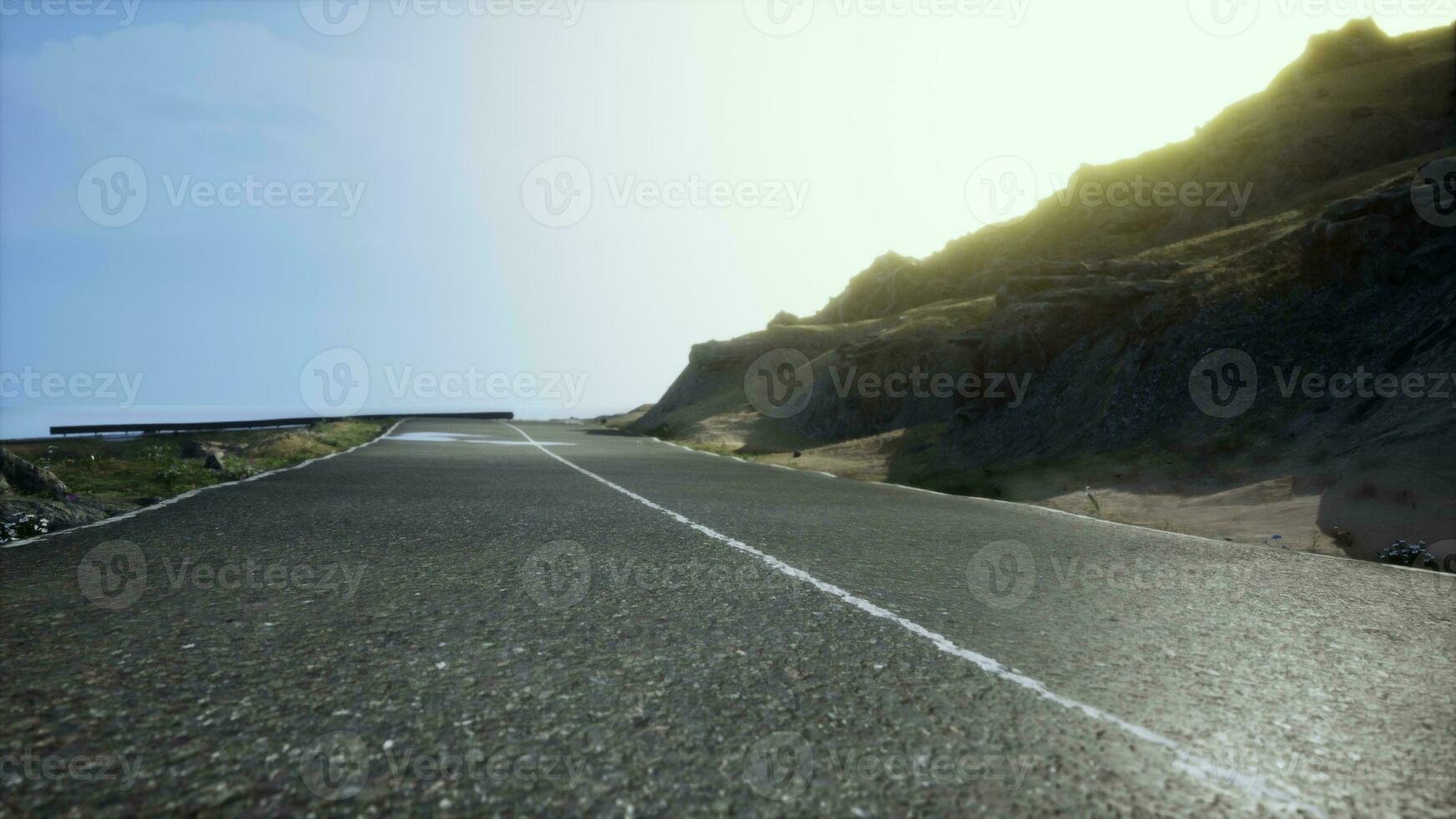 Sea to Sky Highway on West Coast Pacific Ocean photo