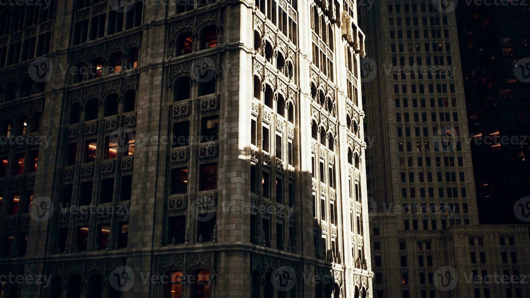 un imponente edificio en el corazón de nuevo York ciudad foto