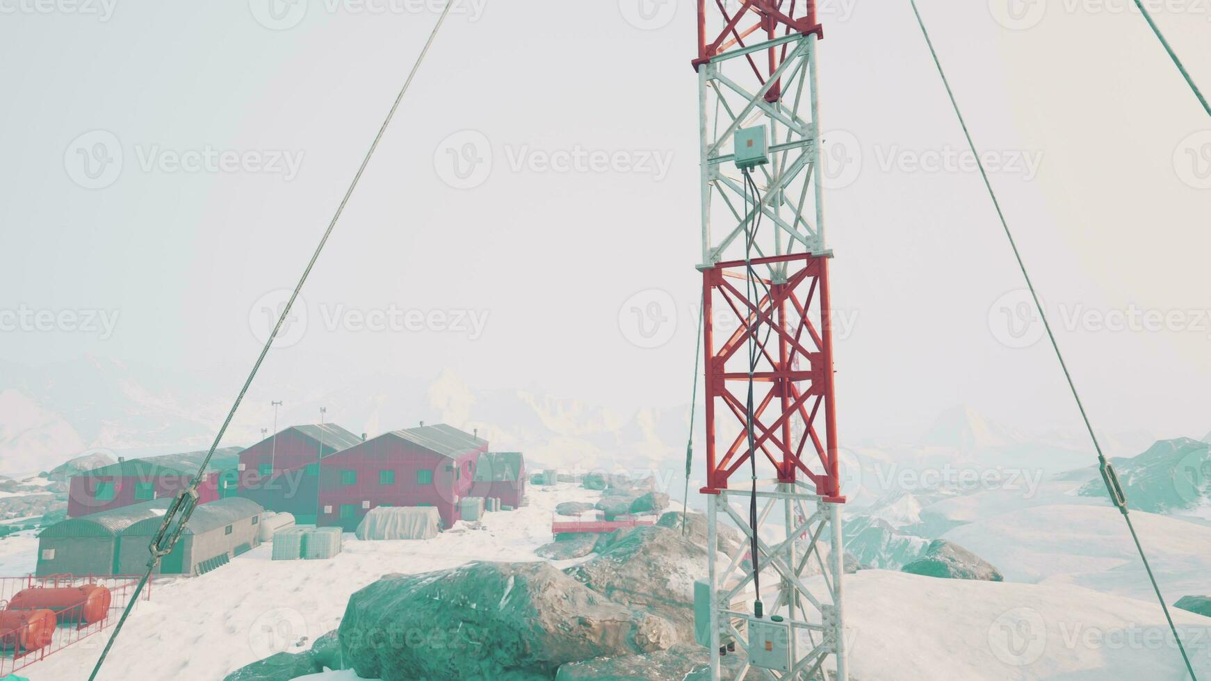 view of abandoned polar station photo