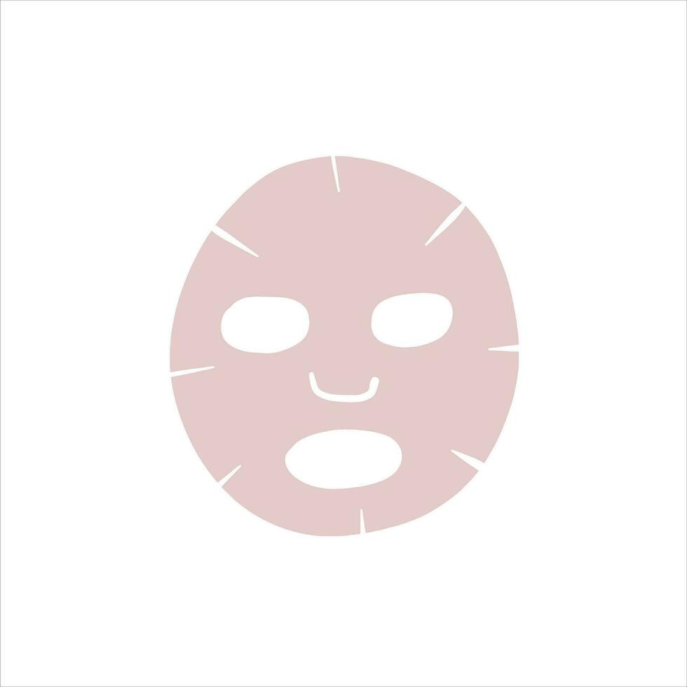 Sheet Face Mask vector