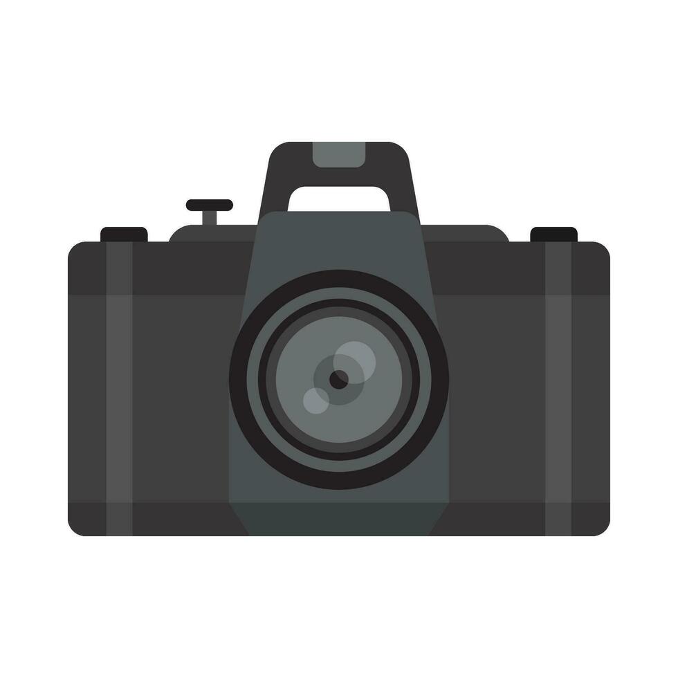 Camera device flat illustrasion vector