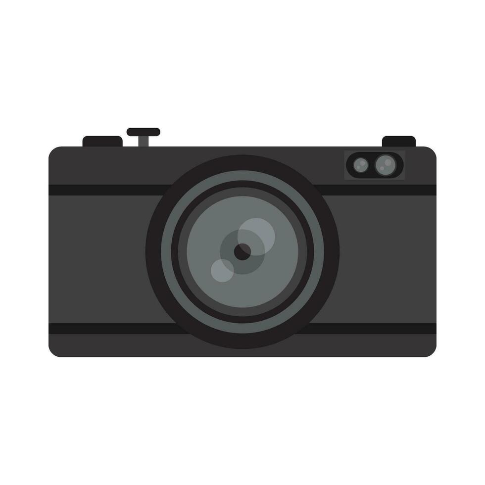 Camera device flat illustrasion vector