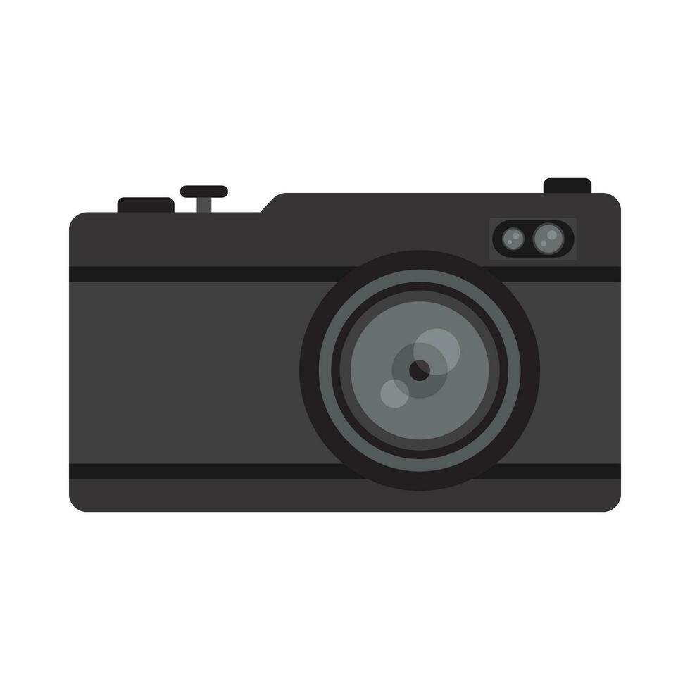 Camera device flat illustrasion vector