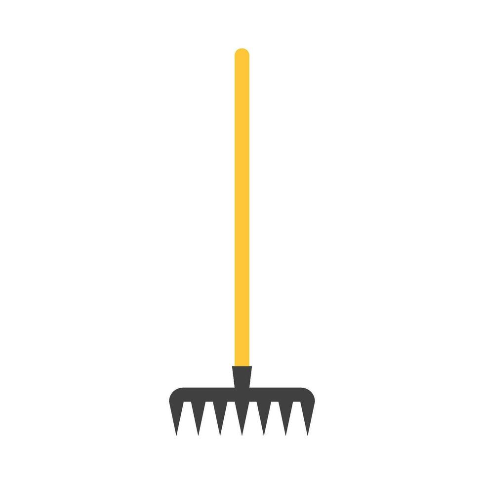 Gardening tools flat illustration vector