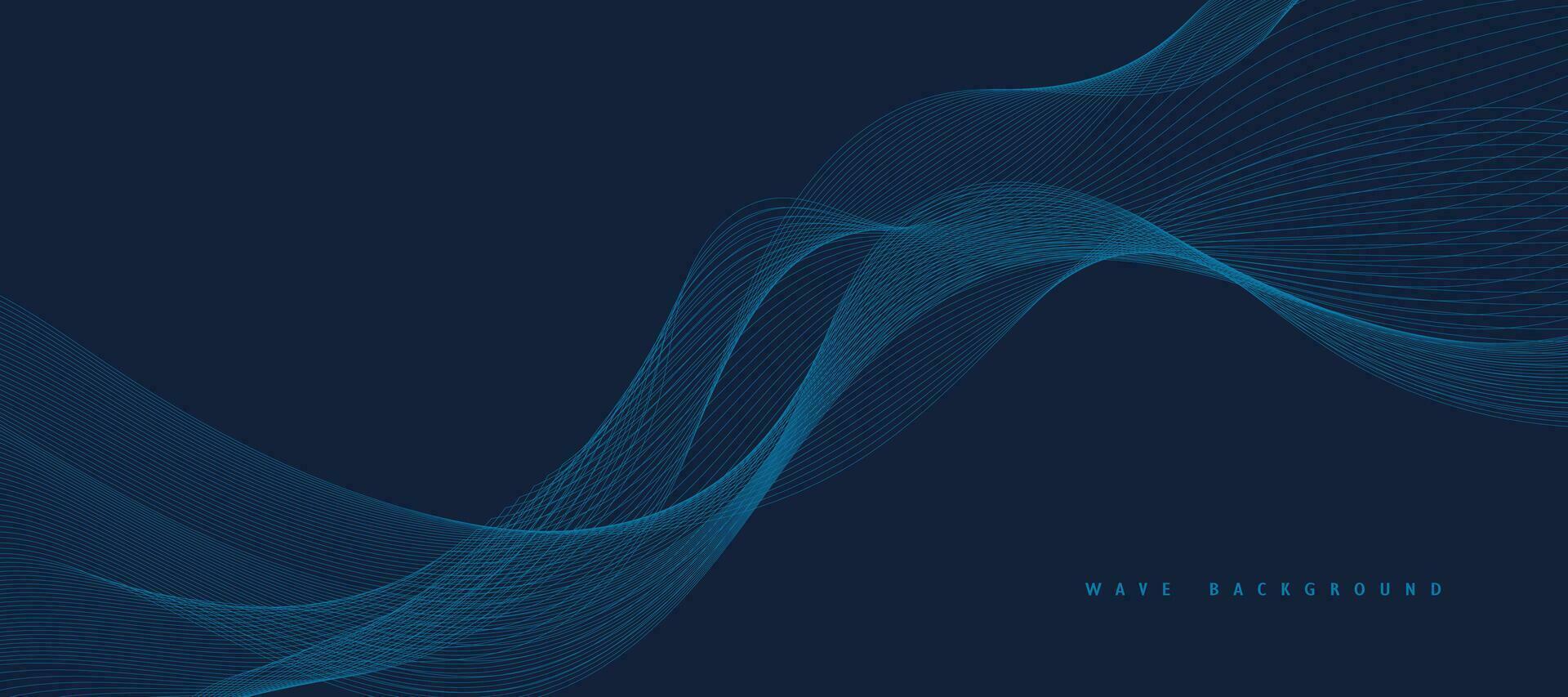 Abstract digital technology futuristic blue background. vector