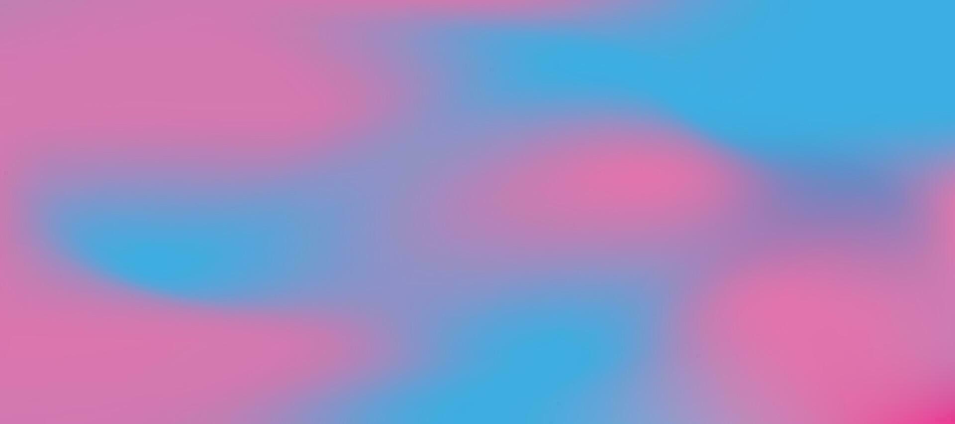 Abstract pink and blue gradient blurred background. Festive glowing blurred banner. vector