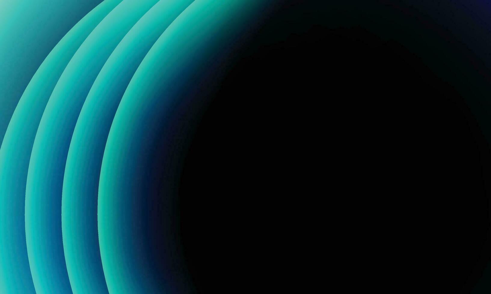Three dimensional world dark blue circle background vector