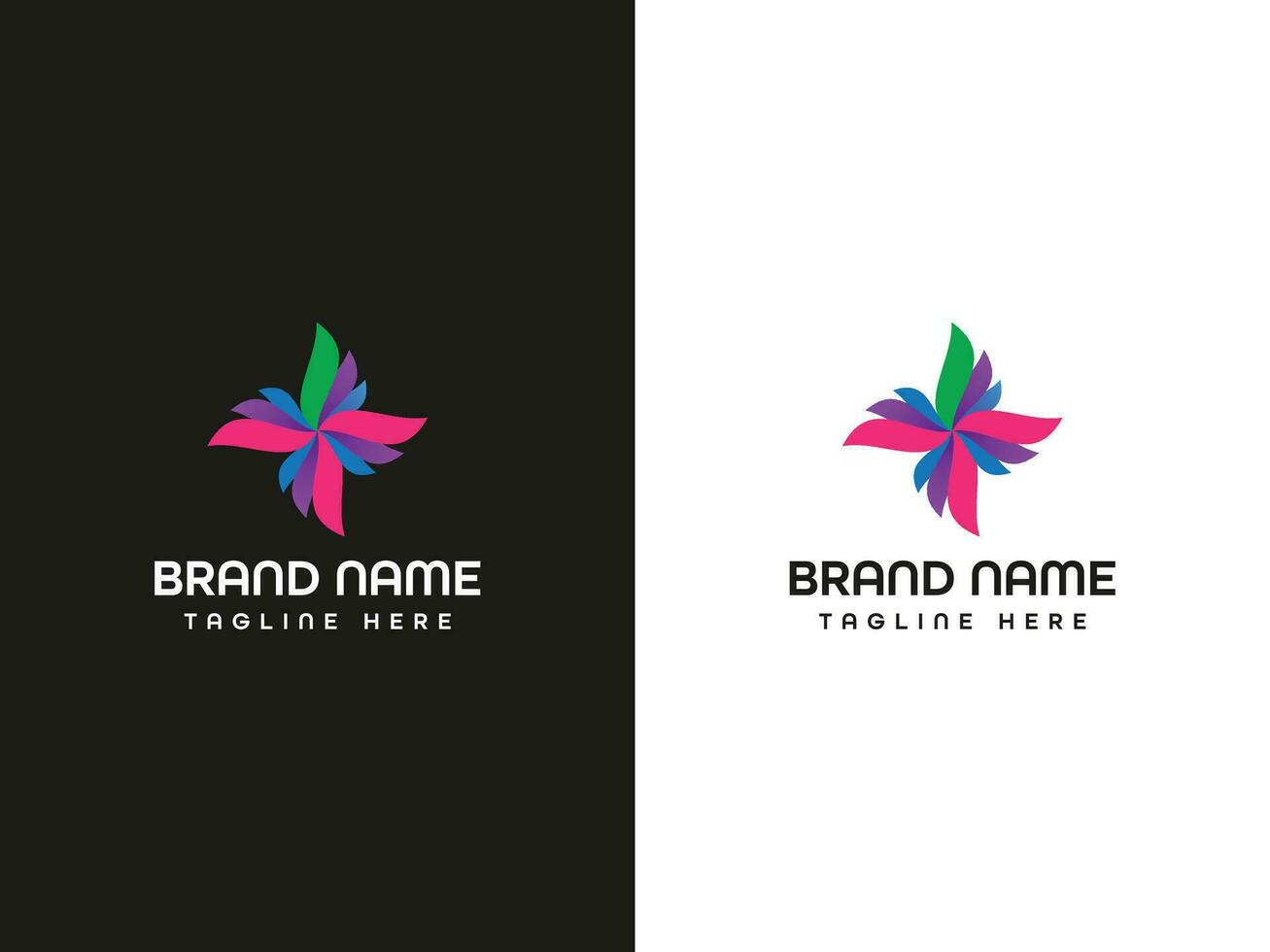 minimal logo design vector