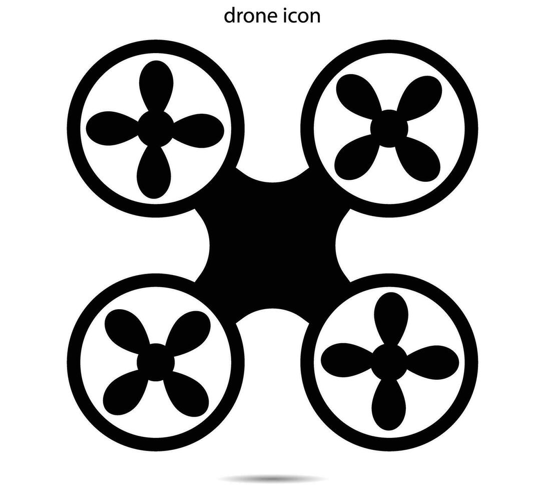 drone icon, Vector illustration