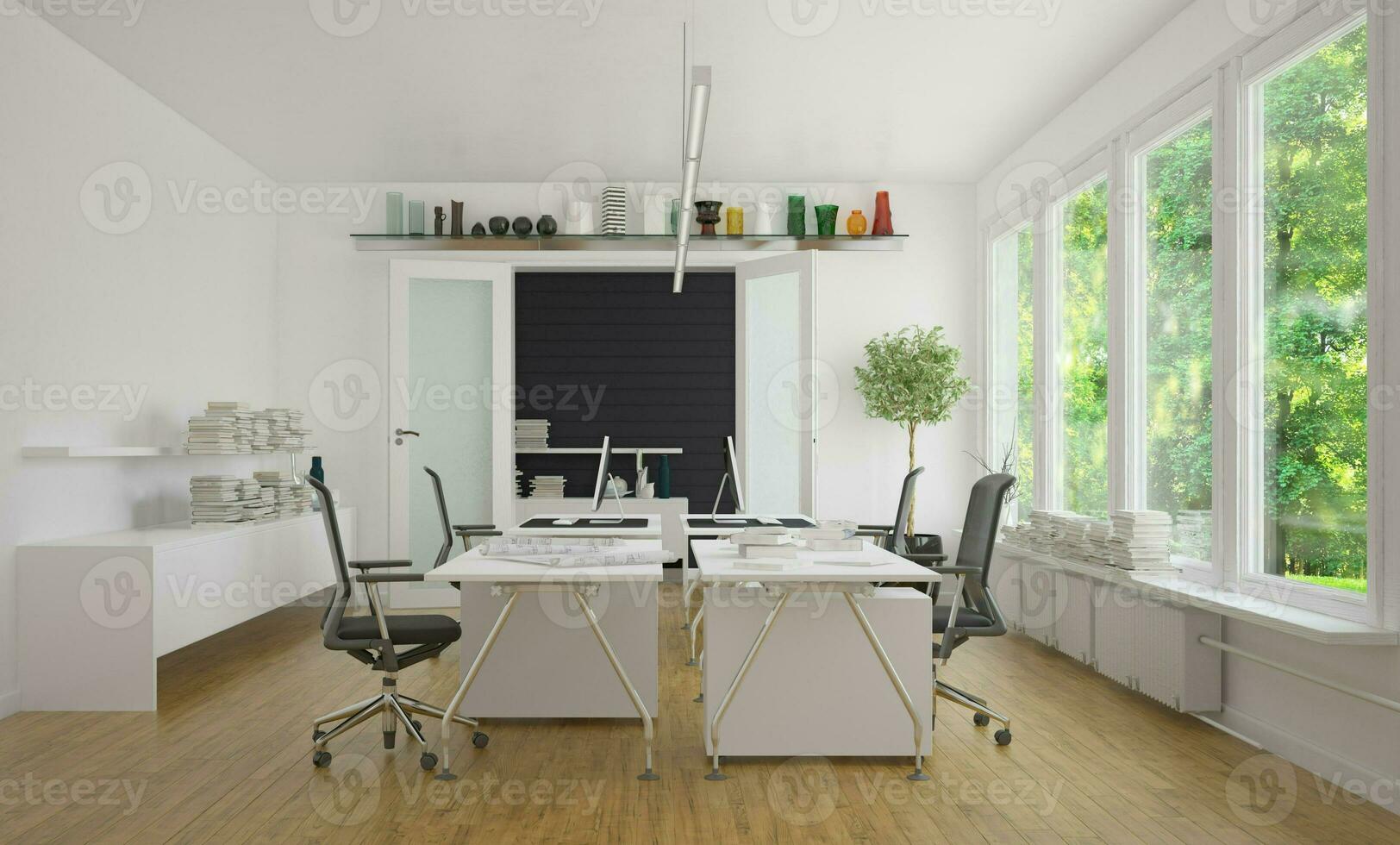 Modern office space photo