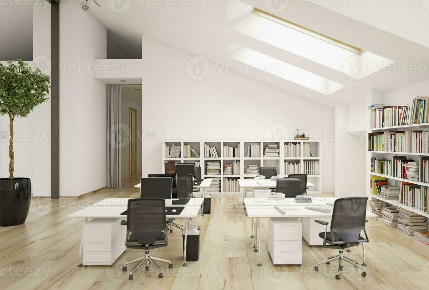 Modern office space photo