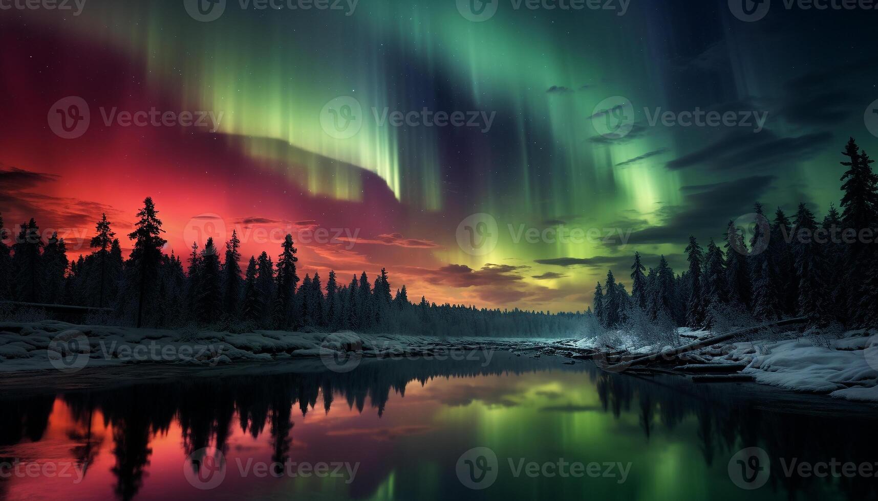 AI generated Majestic mountain range illuminated by starry night, tranquil scene generated by AI photo