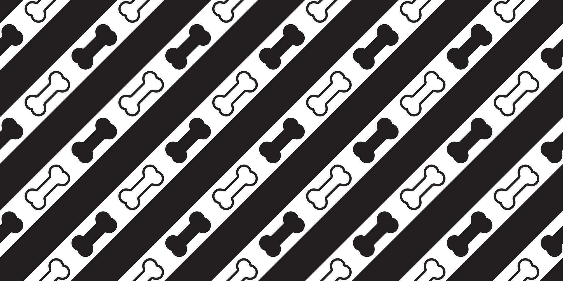 Dog bone seamless pattern stripes vector french bulldog cartoon scarf isolated repeat wallpaper tile background doodle illustration design