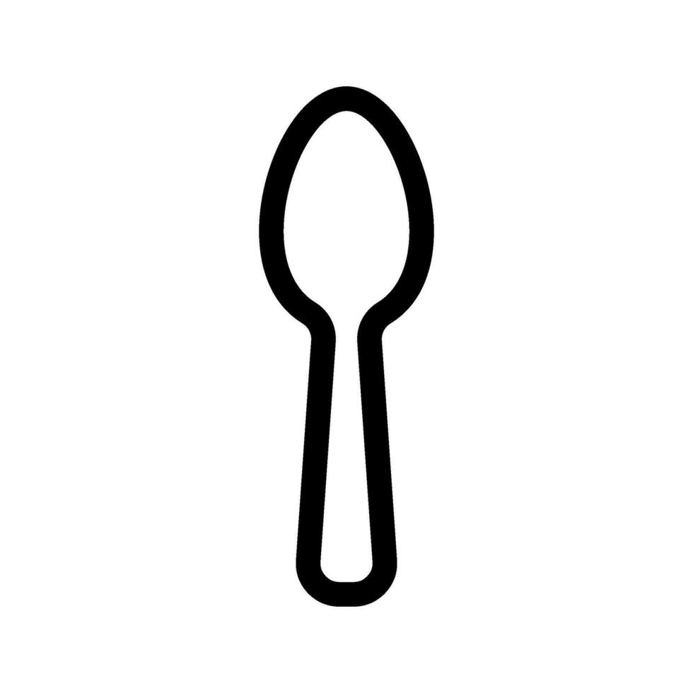Spoon Icon Vector Symbol Design Illustration
