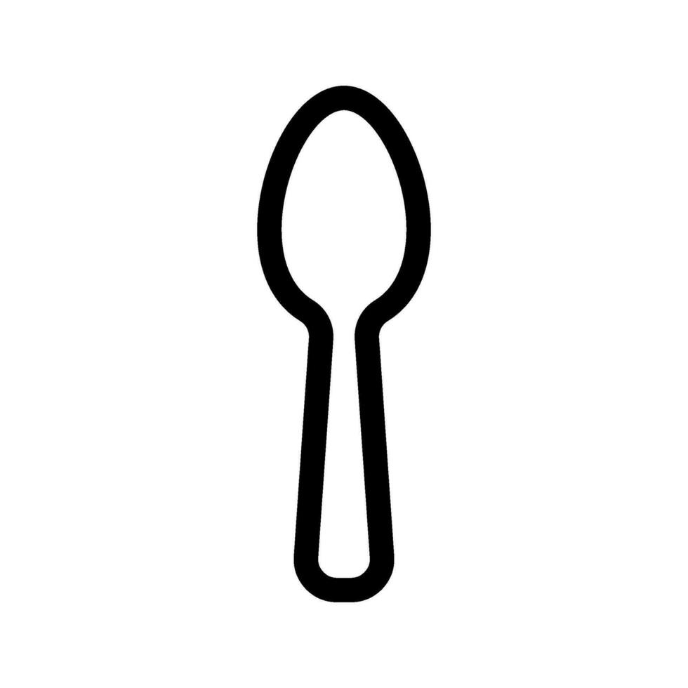 Spoon Icon Vector Symbol Design Illustration