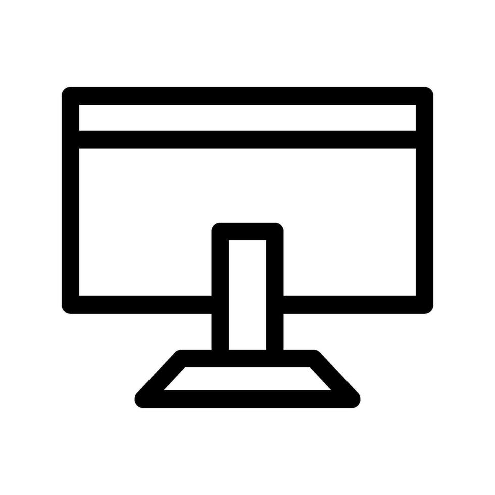 Computer Icon Vector Symbol Design Illustration