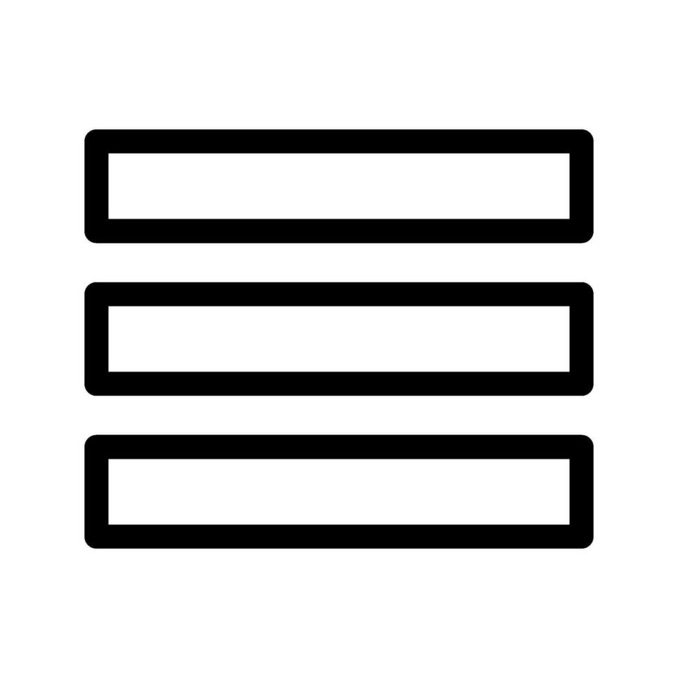 Menu Icon Vector Symbol Design Illustration