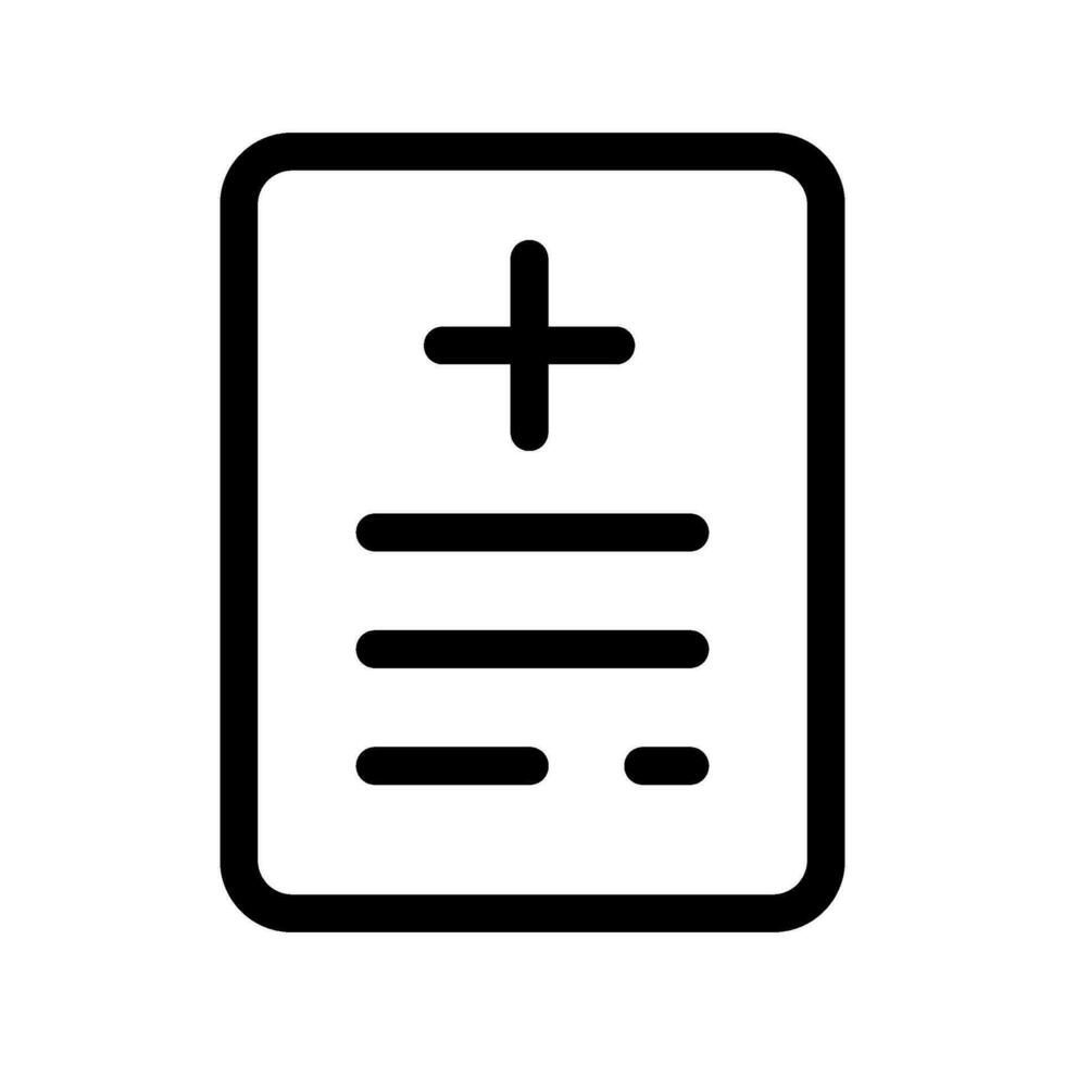 Report Icon Vector Symbol Design Illustration