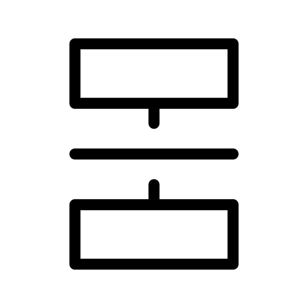 Hierarchy Icon Vector Symbol Design Illustration