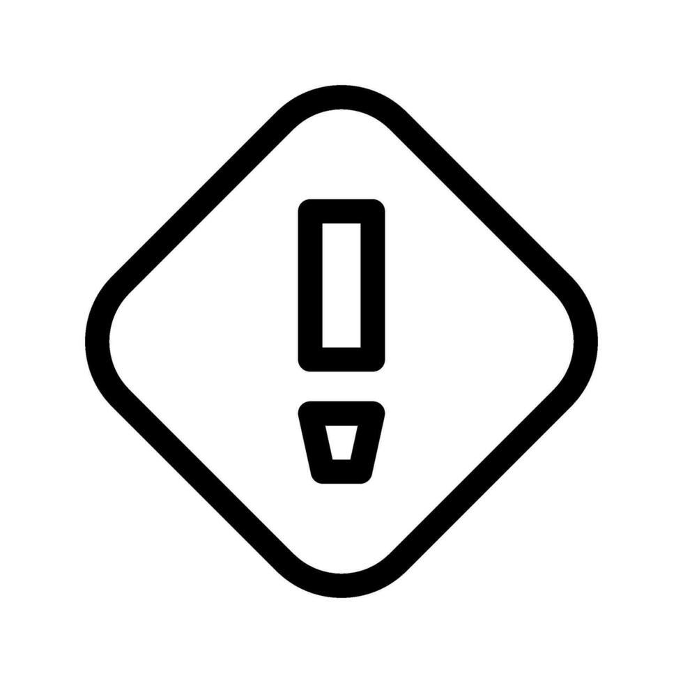 Alert Icon Vector Symbol Design Illustration