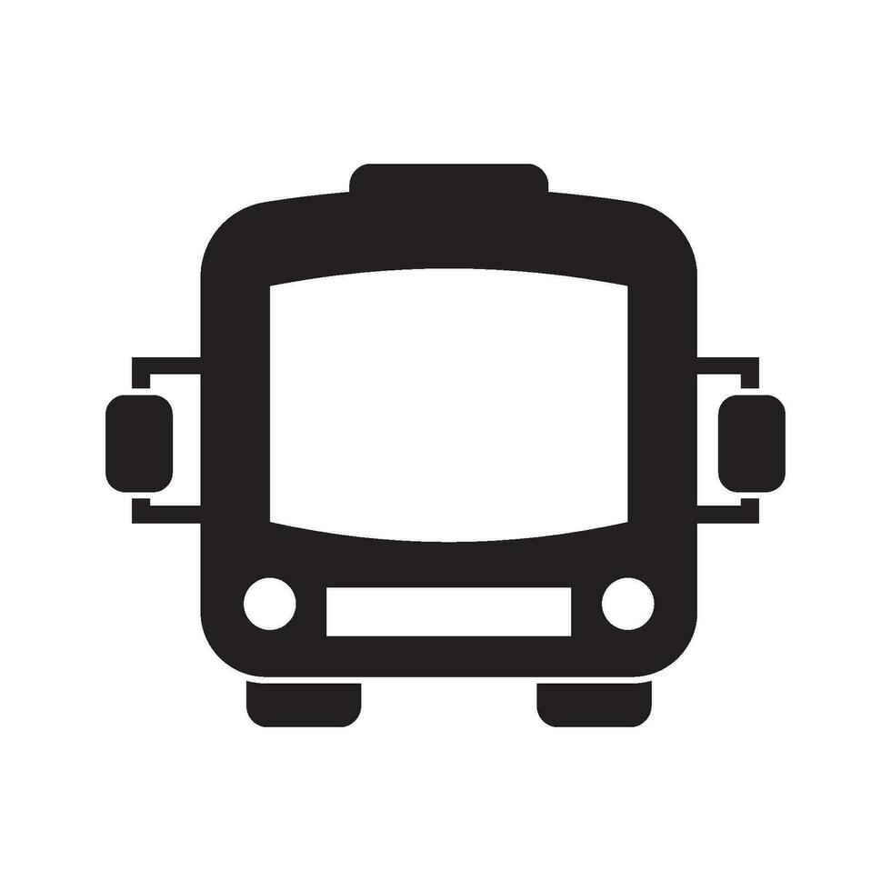 vector de icono de autobús