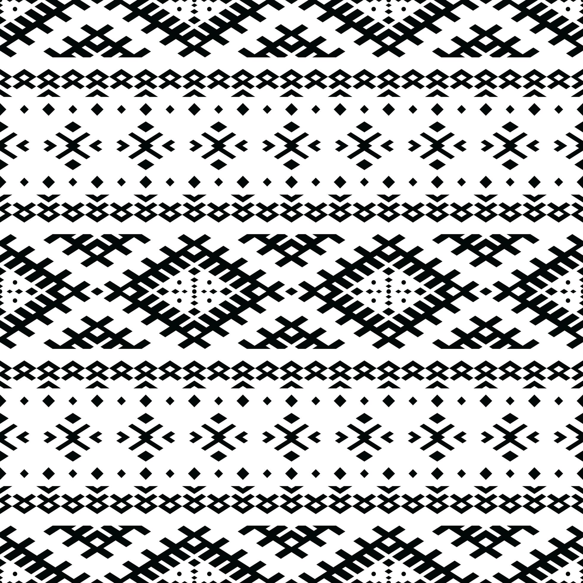 Ethnic geometric Native American pattern design. Tribal seamless stripe ...