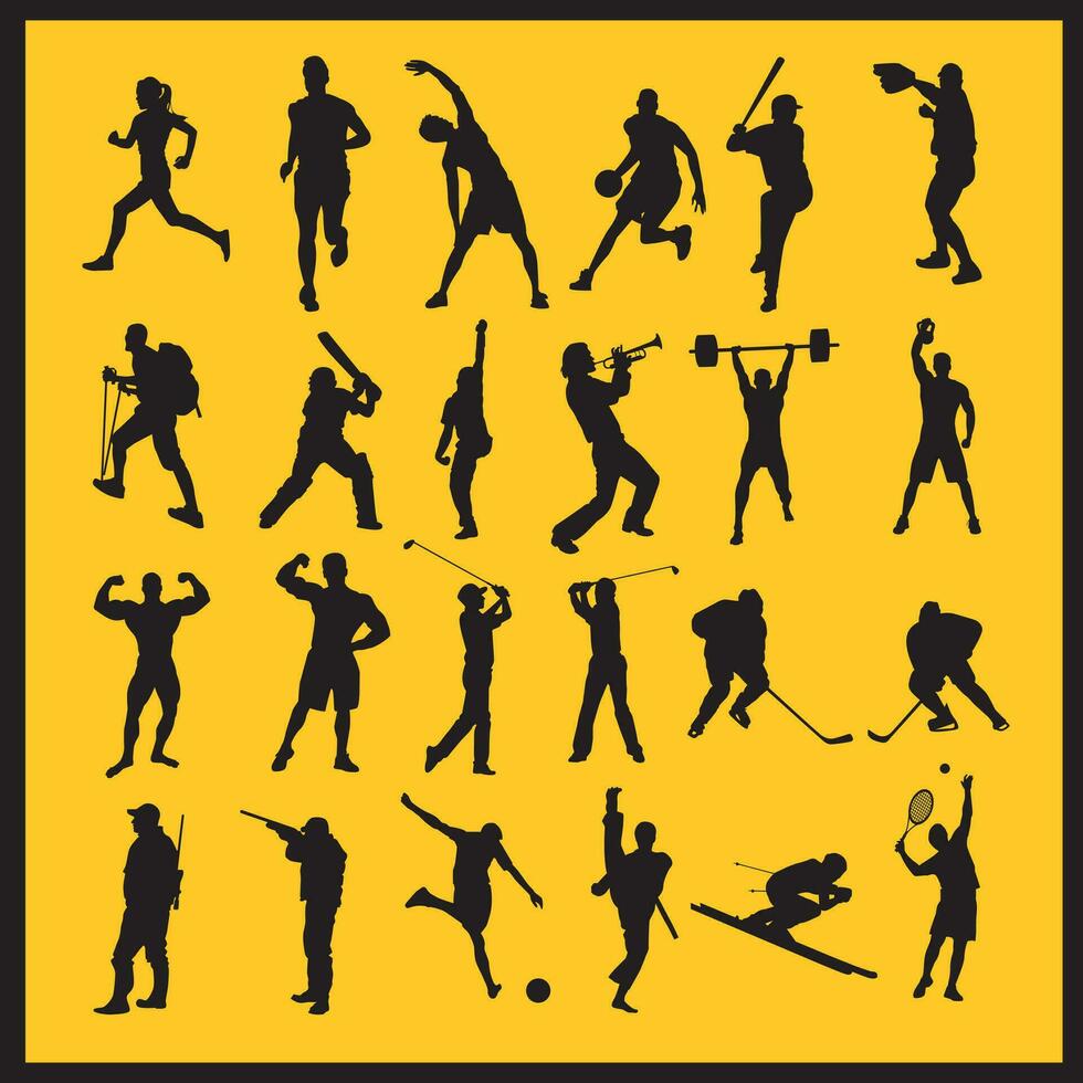 Various Player vector art design