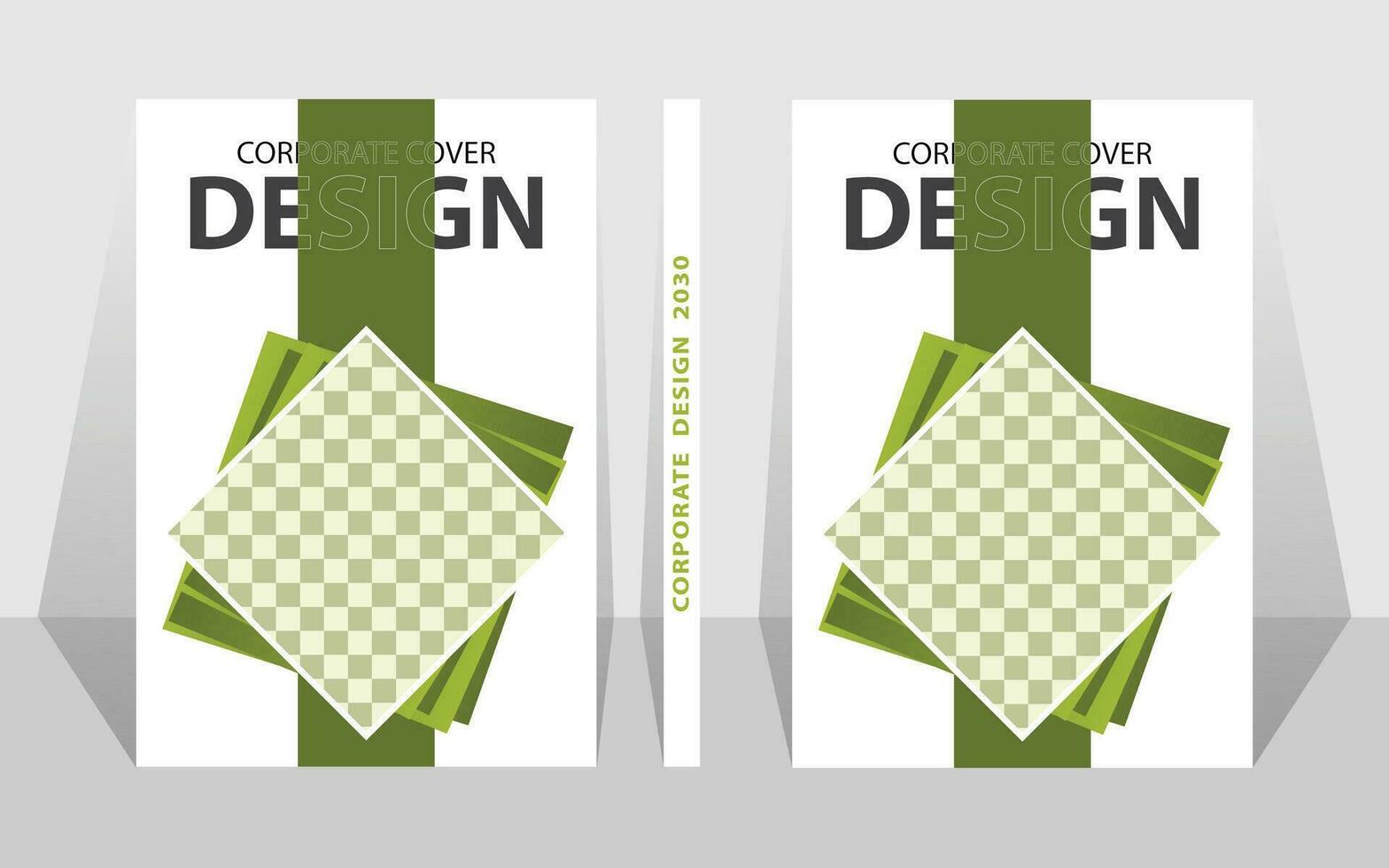 libro cubrir diseño modelo con blanco antecedentes. vector