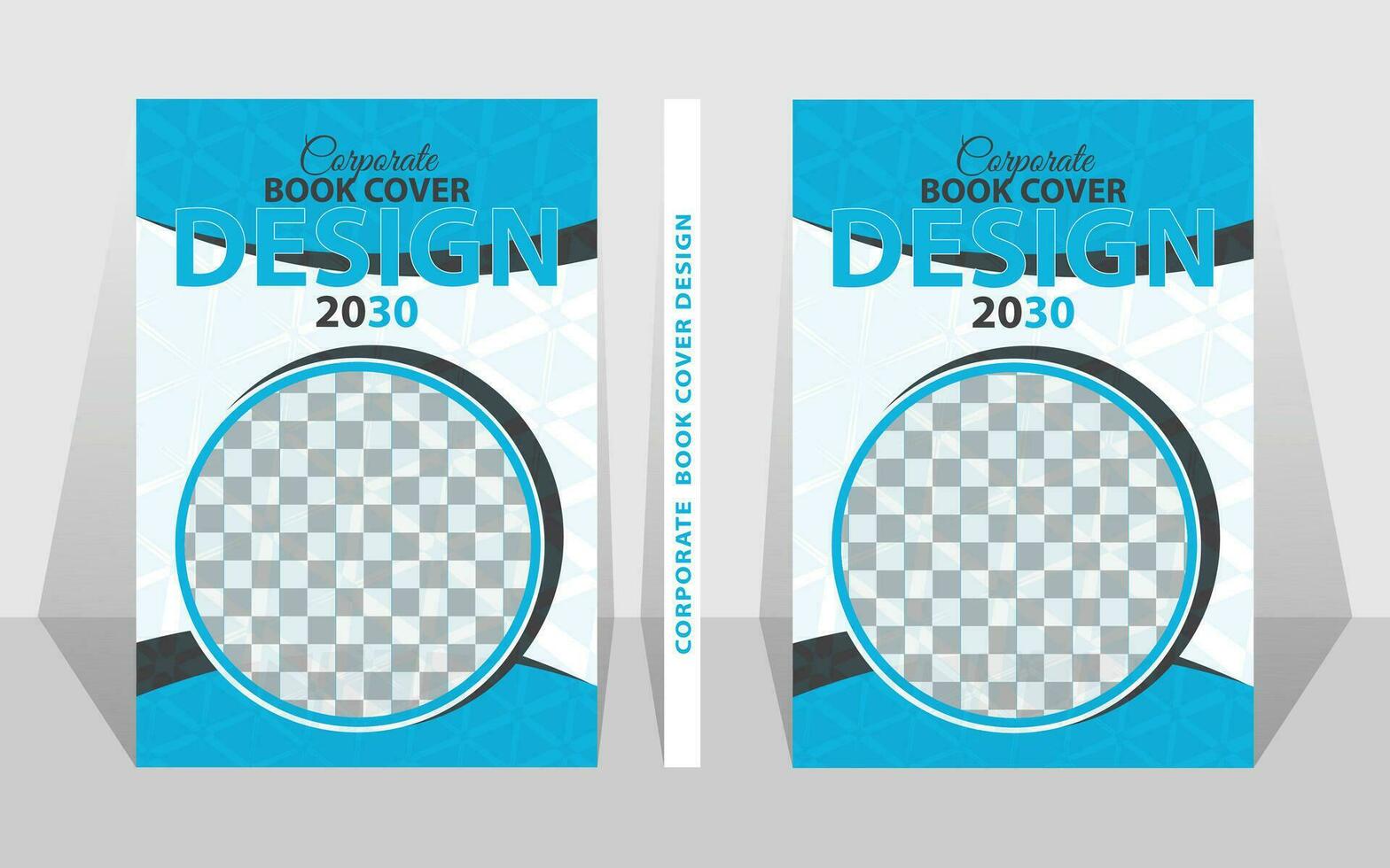 libro cubrir diseño modelo con blanco antecedentes. vector