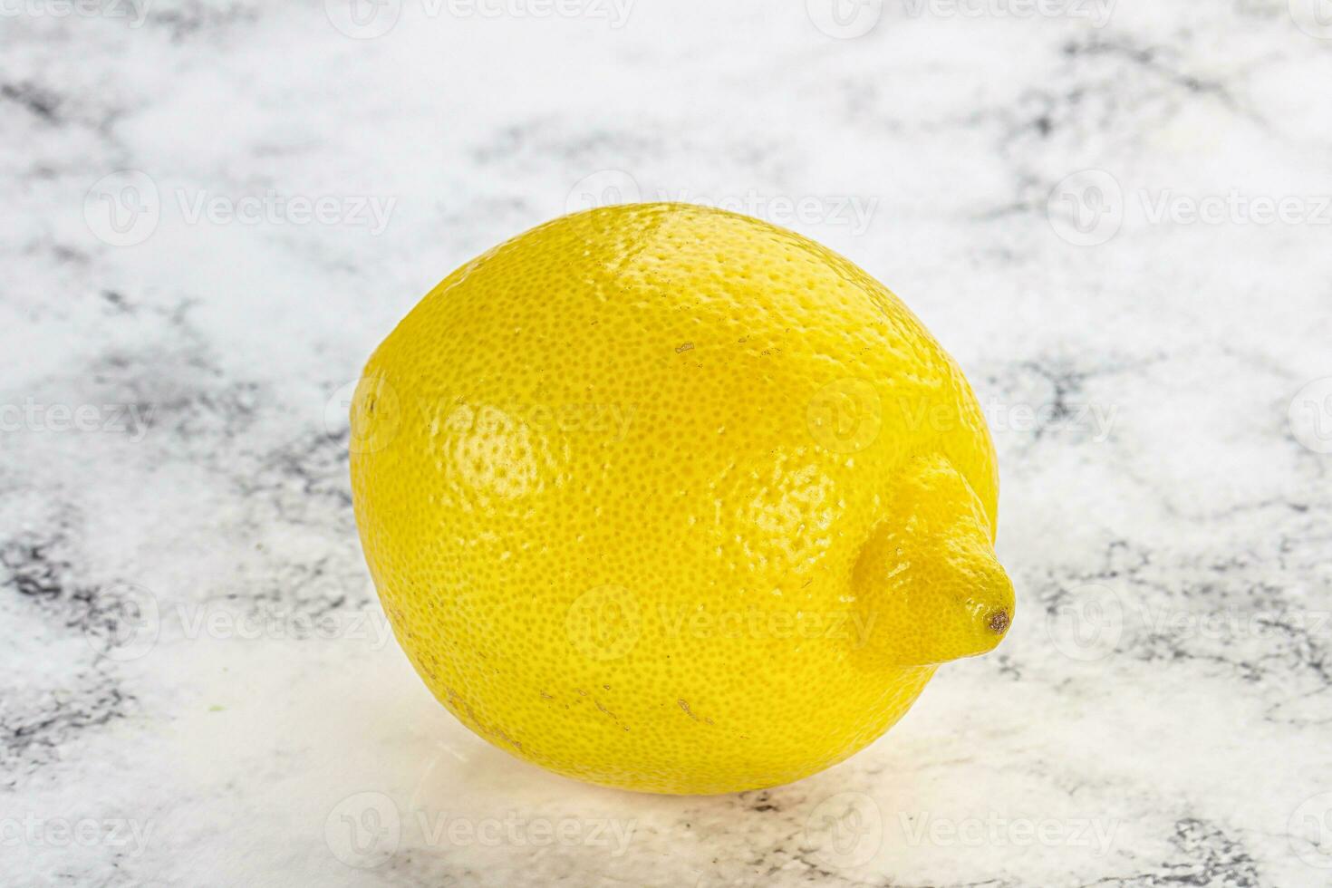 Ripe sour yellow juicy lemon photo