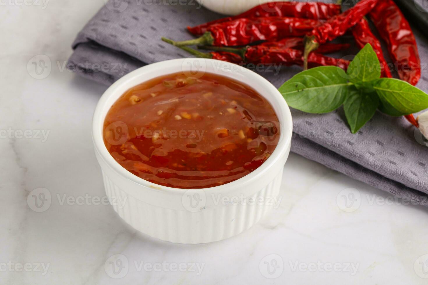 Chinese traditional sweet and sour sauce photo