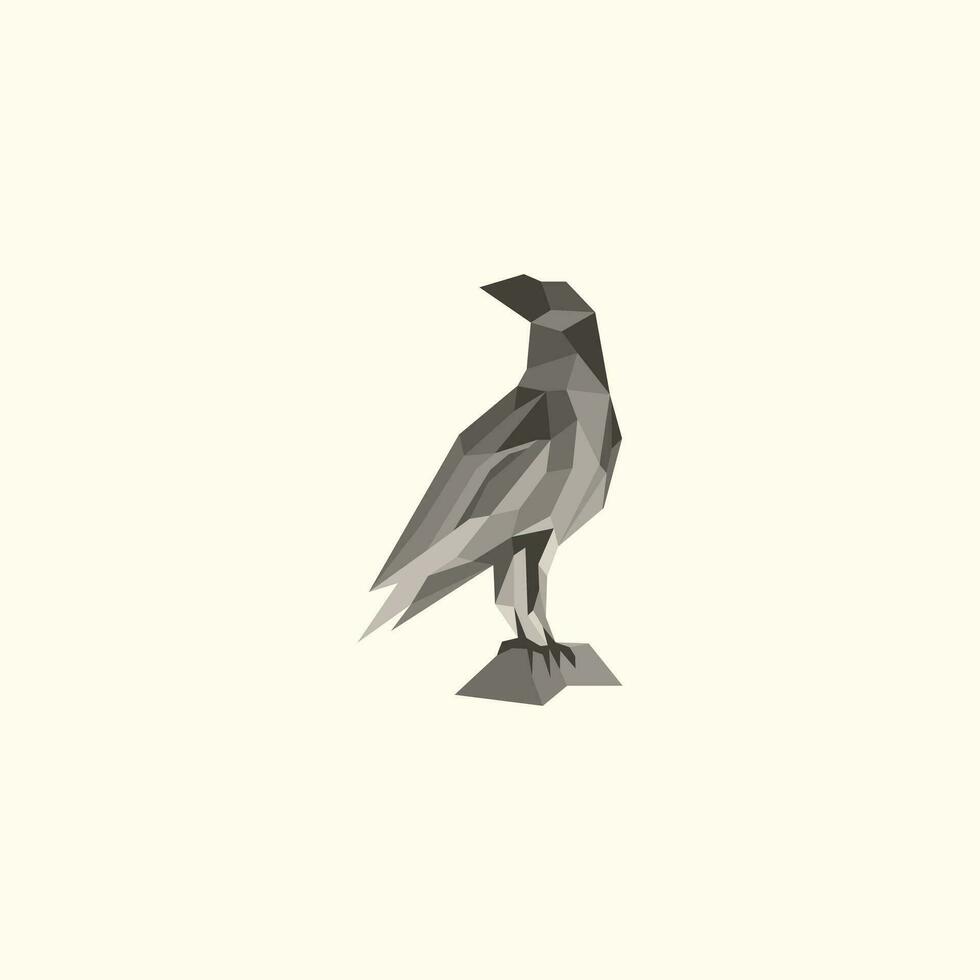 The eagle logo design vector